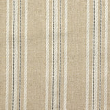 Polyester and linen with Lurex Silver Margot natural background
