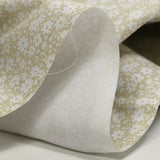 Cotton print printed flower flowers beige background