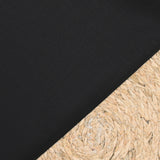 Gabardine de laine vierge noir