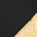 Mousseline 100% soie noire