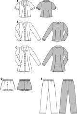 Patron n°6742 : Pyjama