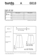 Boss n ° 6818: light skirt