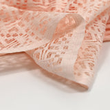 Dentelle polycoton Mariela rose saumon