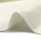 Jersey French Terry Algodón blanco orgánico roto