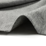 Jersey French Terry Algodón Orgánico Gris Chino