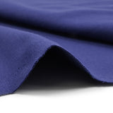 Jersey french terry coton Bio bleu indigo