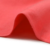 Jersey french terry cotton organic pink coral
