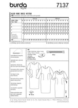 Patron n°7137 : Robe cintrée