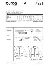 Patron n °: 7291 Country style jacket