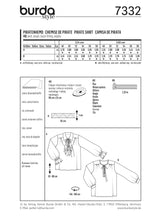 Patron n°7332 : Déguisement Chemise de Pirate