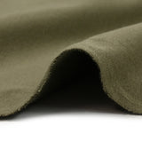 Jersey french terry coton Bio vert olive