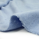 Tela de esponja de bambú azul bebé vendida por metro