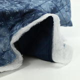 Chambray matt printed tie and dyed anchor