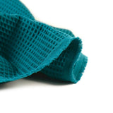 Coton 100% nid d'abeille canard