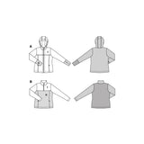 Burda Boss N ° 5691: Chaqueta y camiseta