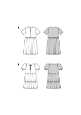 Burda Kids boss n ° 9212: dress