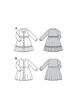 Burda Children's Boss N ° 9217: Vestido