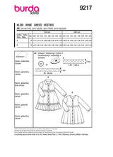 Burda Children's Boss N ° 9217: Vestido