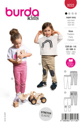 Patron Burda Enfant n°9222 : Pantalon