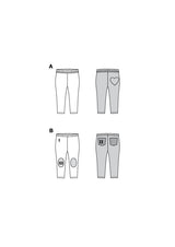 Patron Burda Enfant n°9222 : Pantalon