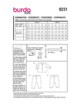 Burda child boss n ° 9231: set