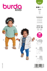 Burda child boss n ° 9231: set