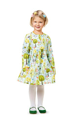 Patron n ° 9373 Burda: puffy dress