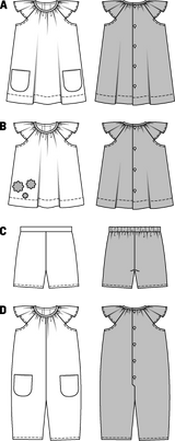 Patron N°9435 : Coordonnés bébé