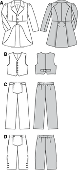 Patron n ° 9528: LOUIS PULTE PURISH PULTON Philippe