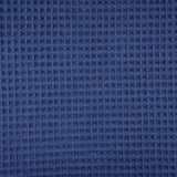 Coton 100% nid d'abeille indigo