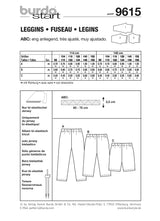 Boss n ° 9615: children's leggings