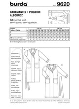 Patron n ° 9620: Children's bathrobe