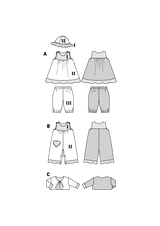 Patron n ° 9712: Baby girl coordinates