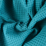 Coton 100% nid d'abeille canard