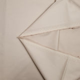 Coton élasthanne satiné beige ivoire