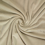 Soft sand of velvet jersey