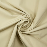 Gabardine de coton élasthanne beige