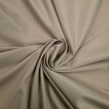 Polycoton ottoman fond beige