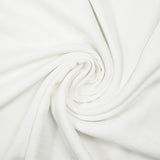 Astrid white satin polyester twill