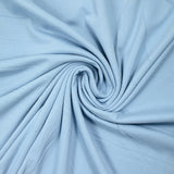 Jersey de algodón fino azul claro