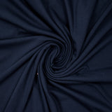 Jersey de coton fin bleu marine