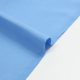 Polyester satiné fin bleu ciel