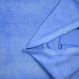 Velours polyester fines côtes bleu lavande