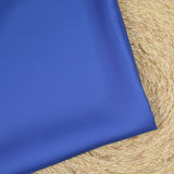 100% sarga de seda azul denim