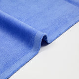 Velours polyester fines côtes bleu lavande
