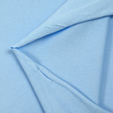 Maille polo coton bleu ciel