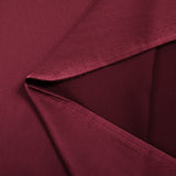Satin de polyester bordeaux