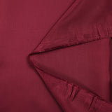 Doublure satin de polyester bordeaux