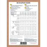 Patron de Couture enfant pyjama BUDAPEST KIDS