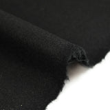 Black polyester pea coat